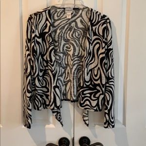 Chico's Drape Sweater Cardigan